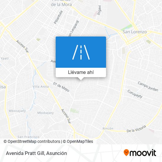 Mapa de Avenida Pratt Gill