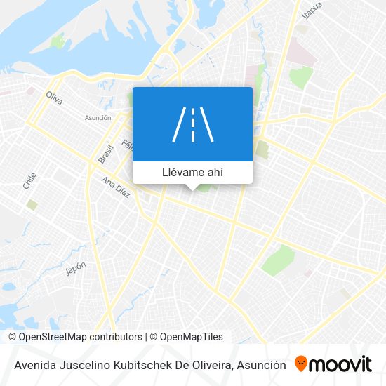 Mapa de Avenida Juscelino Kubitschek De Oliveira