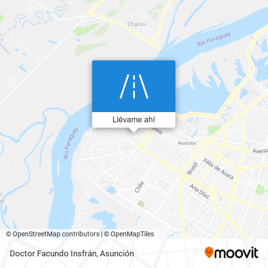 Mapa de Doctor Facundo Insfrán