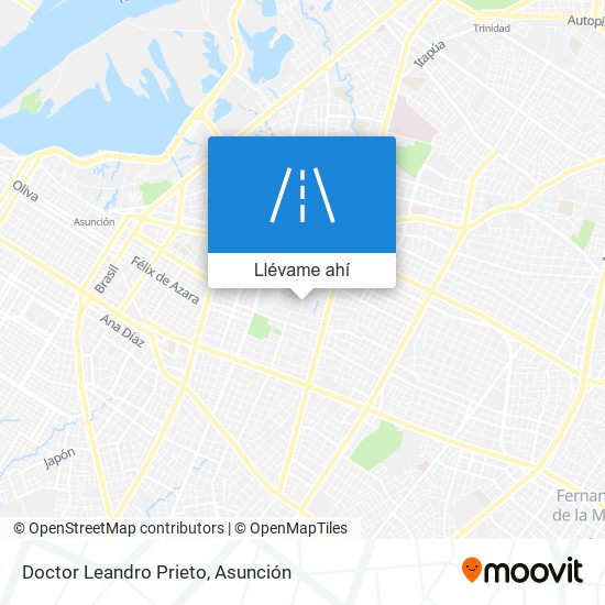 Mapa de Doctor Leandro Prieto