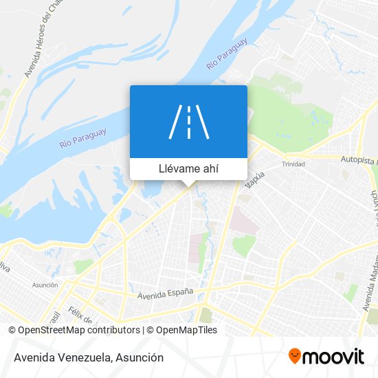 Mapa de Avenida Venezuela