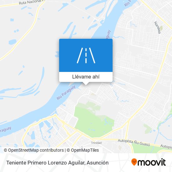 Mapa de Teniente Primero Lorenzo Aguilar