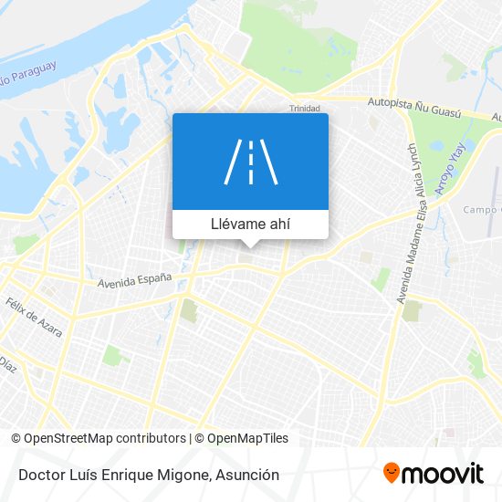 Mapa de Doctor Luís Enrique Migone