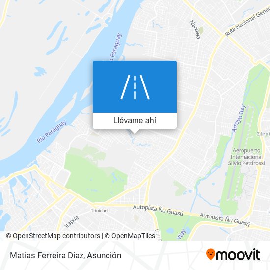 Mapa de Matias Ferreira Diaz