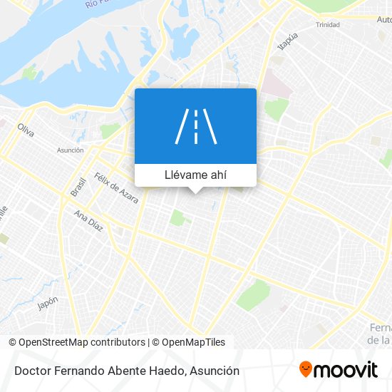 Mapa de Doctor Fernando Abente Haedo