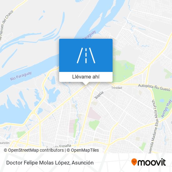 Mapa de Doctor Felipe Molas López