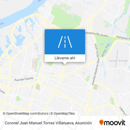 Mapa de Coronel Juan Manuel Torres Villanueva