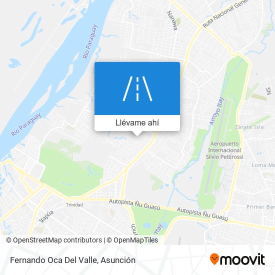 Mapa de Fernando Oca Del Valle