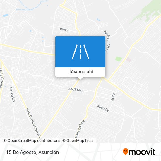 Mapa de 15 De Agosto