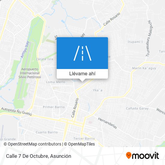 Mapa de Calle 7 De Octubre