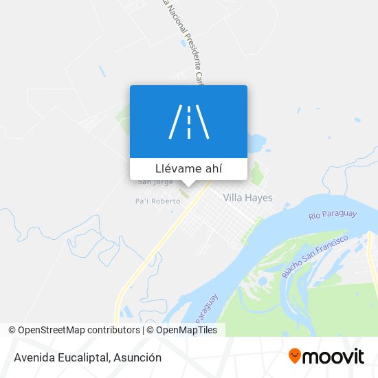 Mapa de Avenida Eucaliptal