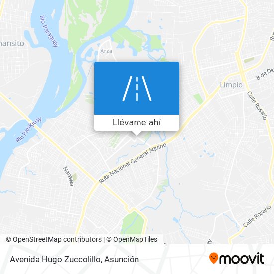 Mapa de Avenida Hugo Zuccolillo