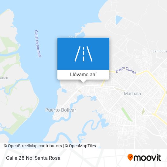 Mapa de Calle 28 No