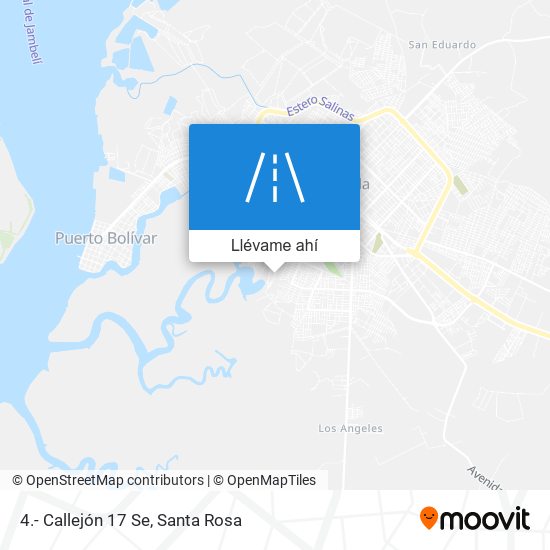 Mapa de 4.- Callejón 17 Se