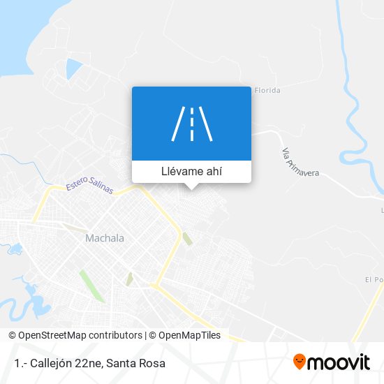 Mapa de 1.- Callejón 22ne