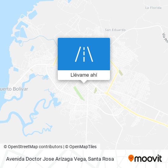 Mapa de Avenida Doctor Jose Arízaga Vega