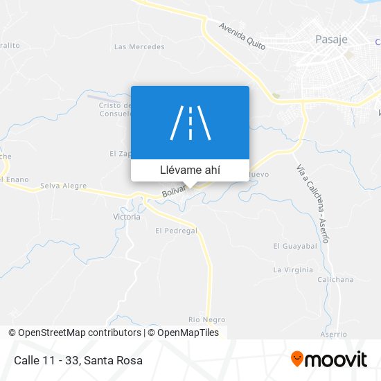 Mapa de Calle 11 - 33