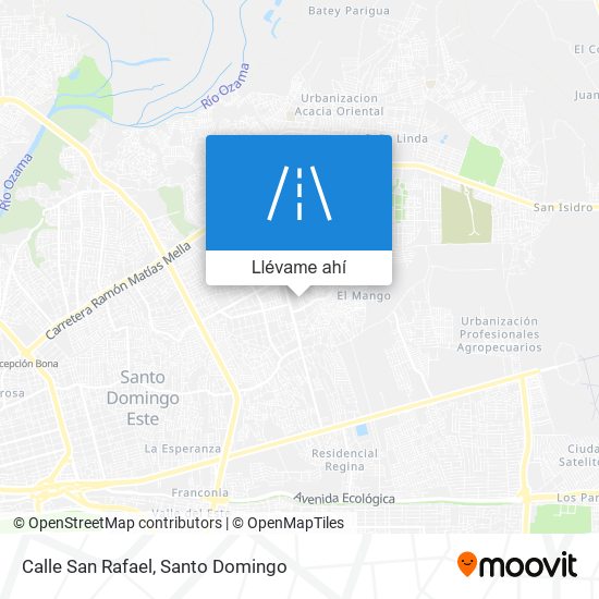 Mapa de Calle San Rafael