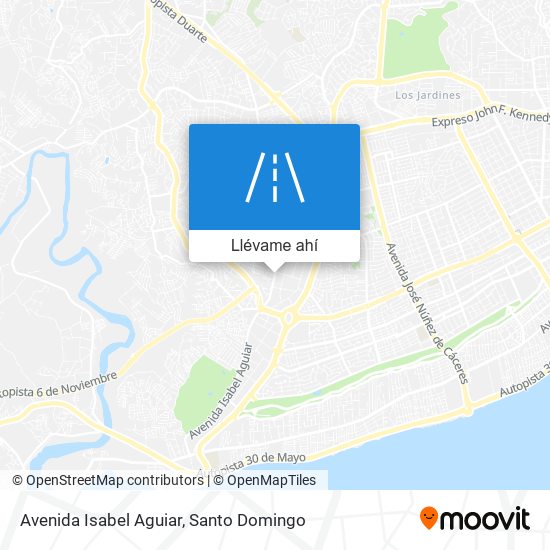 Mapa de Avenida Isabel Aguiar