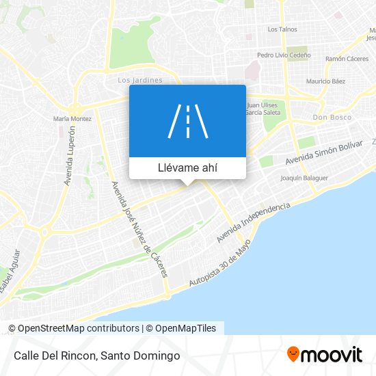 Mapa de Calle Del Rincon