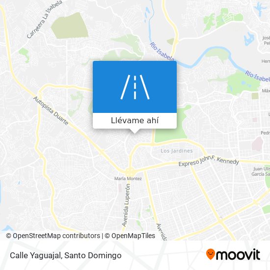 Mapa de Calle Yaguajal