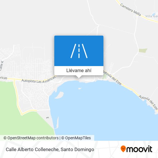 Mapa de Calle Alberto Colleneche