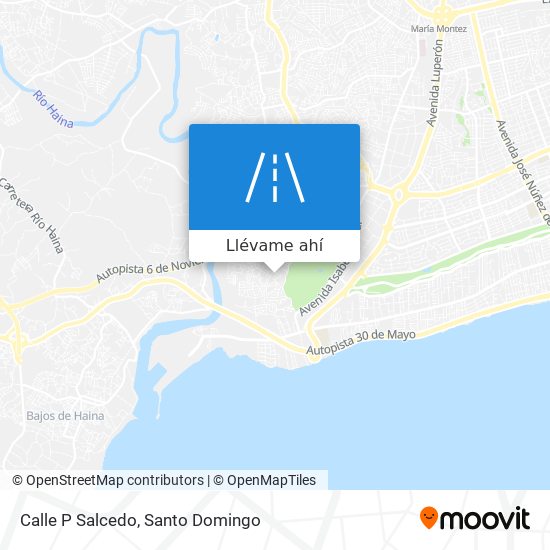 Mapa de Calle P Salcedo