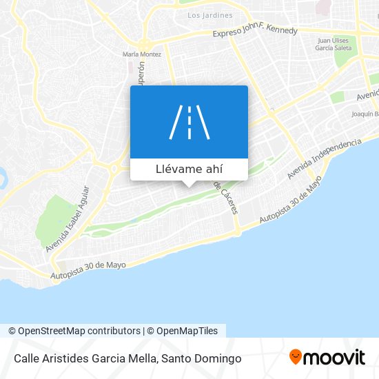 Mapa de Calle Aristides Garcia Mella