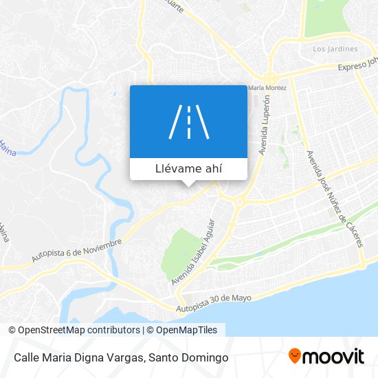Mapa de Calle Maria Digna Vargas