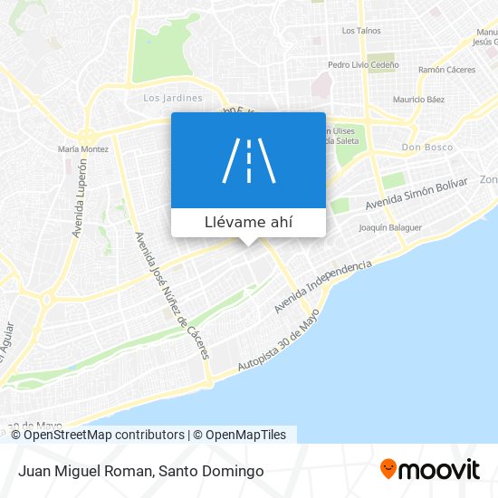 Mapa de Juan Miguel Roman