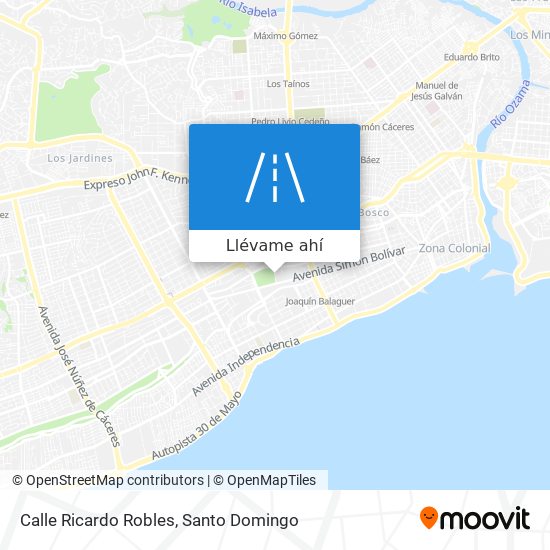 Mapa de Calle Ricardo Robles