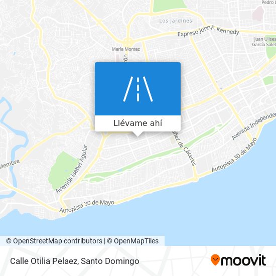 Mapa de Calle Otilia Pelaez