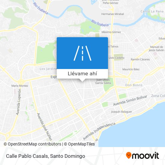 Mapa de Calle Pablo Casals