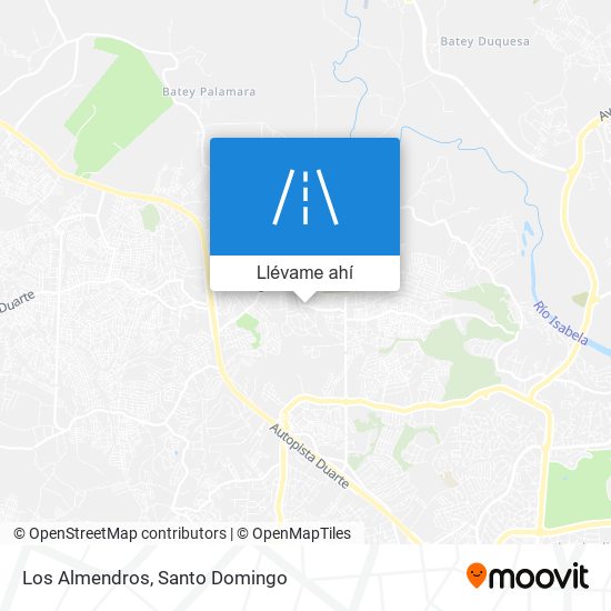 Mapa de Los Almendros