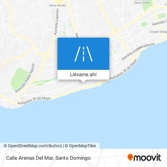 Mapa de Calle Arenas Del Mar