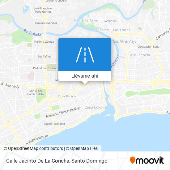 Mapa de Calle Jacinto De La Concha