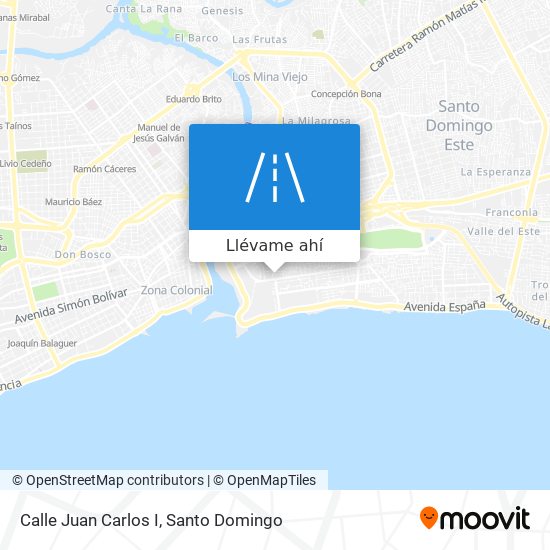 Mapa de Calle Juan Carlos I