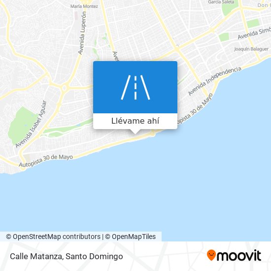 Mapa de Calle Matanza