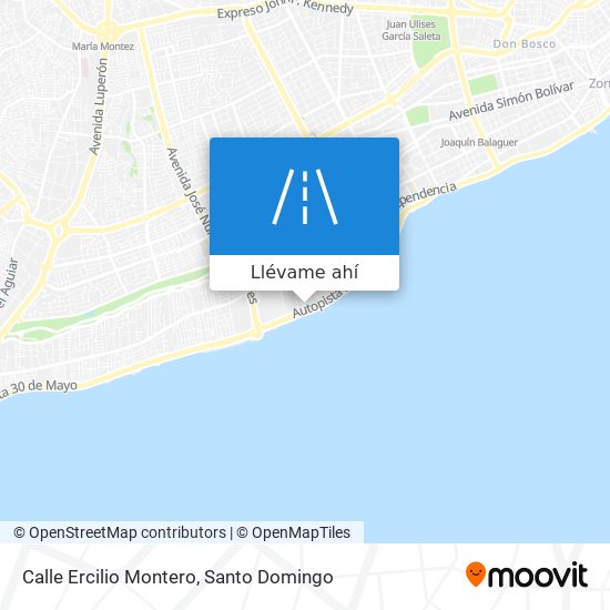 Mapa de Calle Ercilio Montero