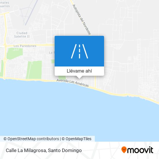 Mapa de Calle La Milagrosa