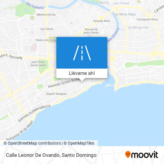 Mapa de Calle Leonor De Ovando