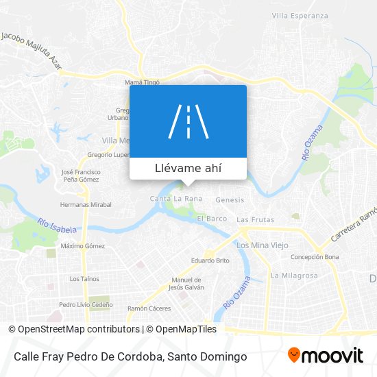 Mapa de Calle Fray Pedro De Cordoba