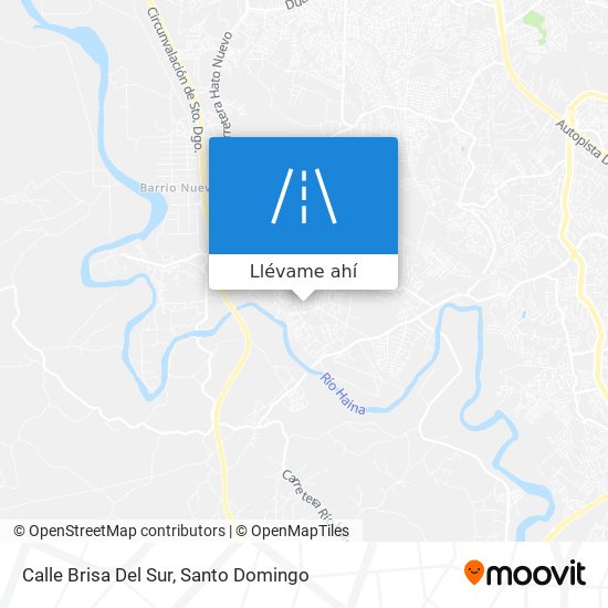 Mapa de Calle Brisa Del Sur