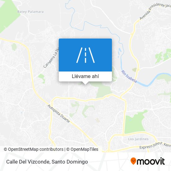 Mapa de Calle Del Vizconde