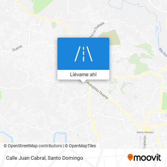 Mapa de Calle Juan Cabral
