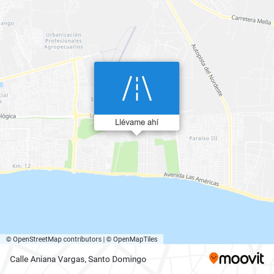 Mapa de Calle Aniana Vargas