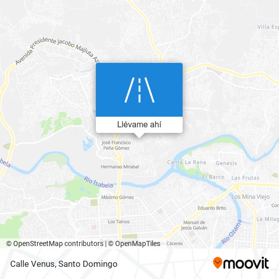 Mapa de Calle Venus