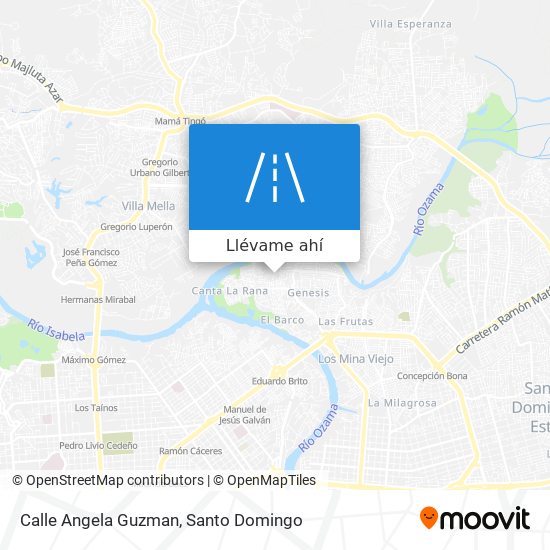 Mapa de Calle Angela Guzman