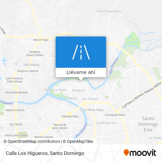 Mapa de Calle Los Higueros