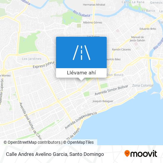 Mapa de Calle Andres Avelino Garcia